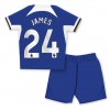 Chelsea Reece James #24 Heimtrikot 2023-24 Kurzarm (+ kurze hosen)